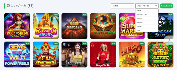 10ベットカジノゲーム