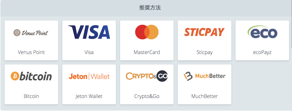 22bet入出金方法